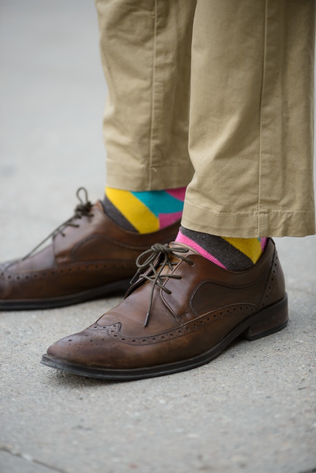 Men's colored socks 
