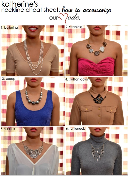 make a statement: necklines and bold necklaces